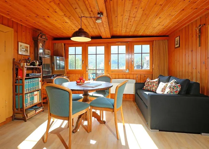 公寓 Lauberhaus By Interhome 采尔马特